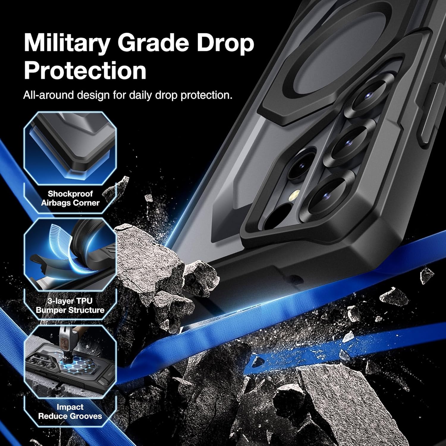 Tongate Samsung S25 Ultra  Magnetic Case