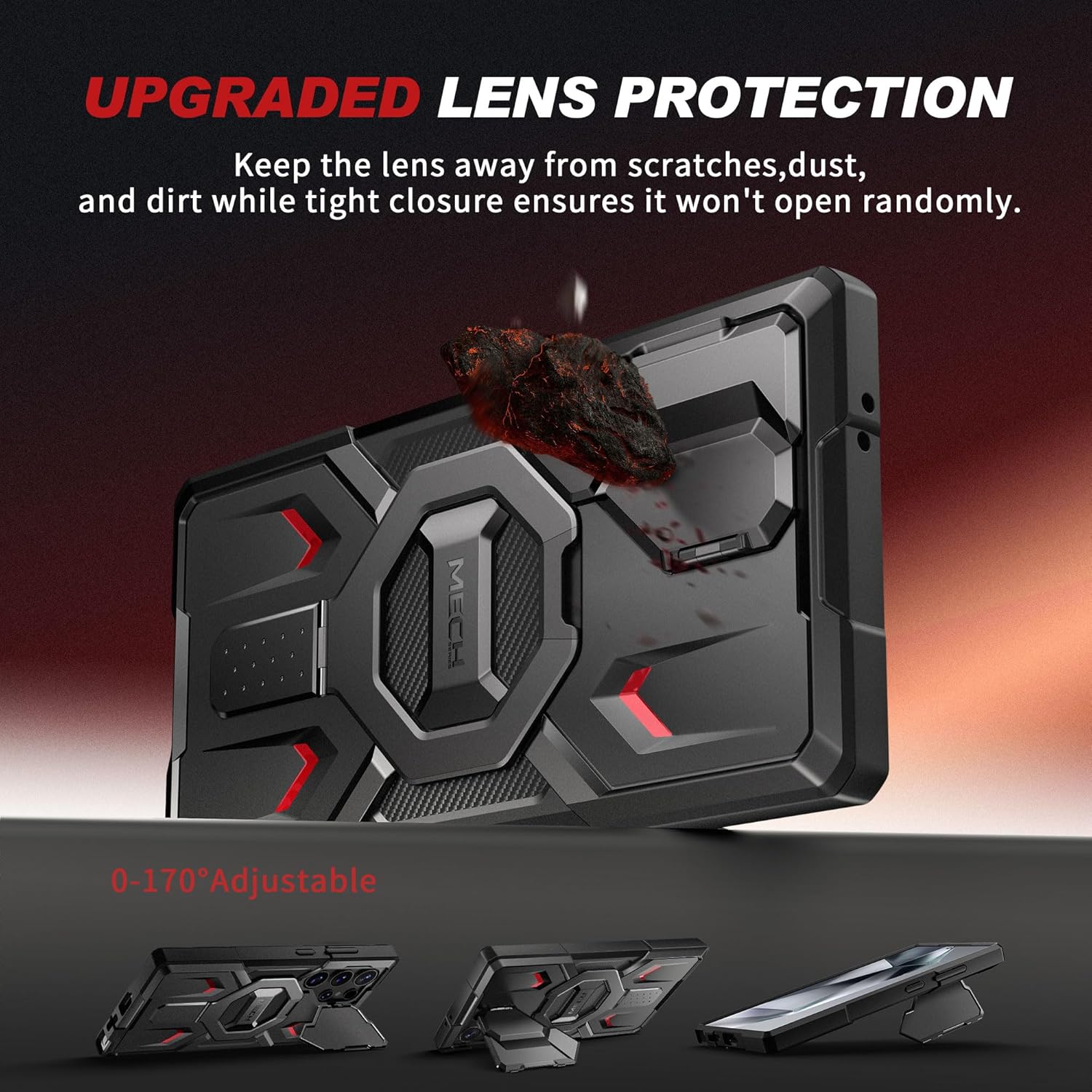 TONGATE for Samsung Galaxy S24 Ultra Case Compatible with MagSafe