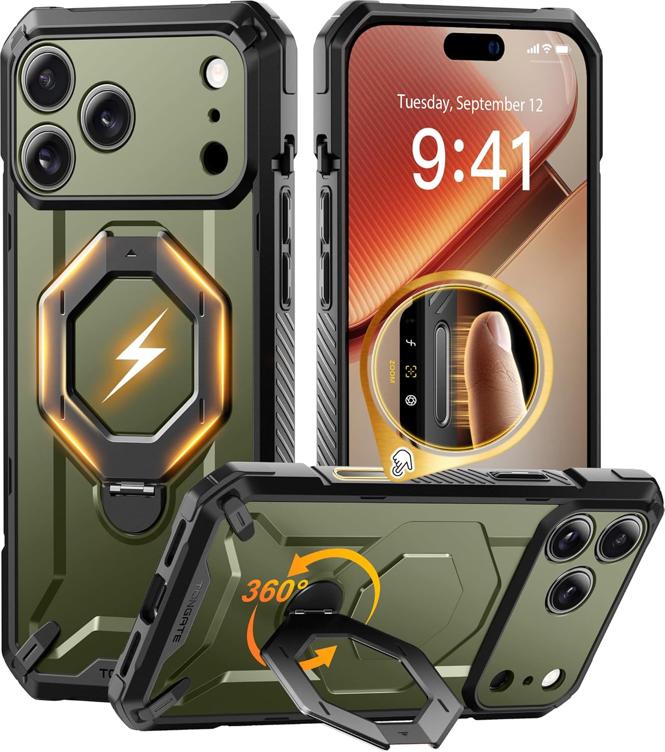 TONGATE iPhone 17 Pro Max Case