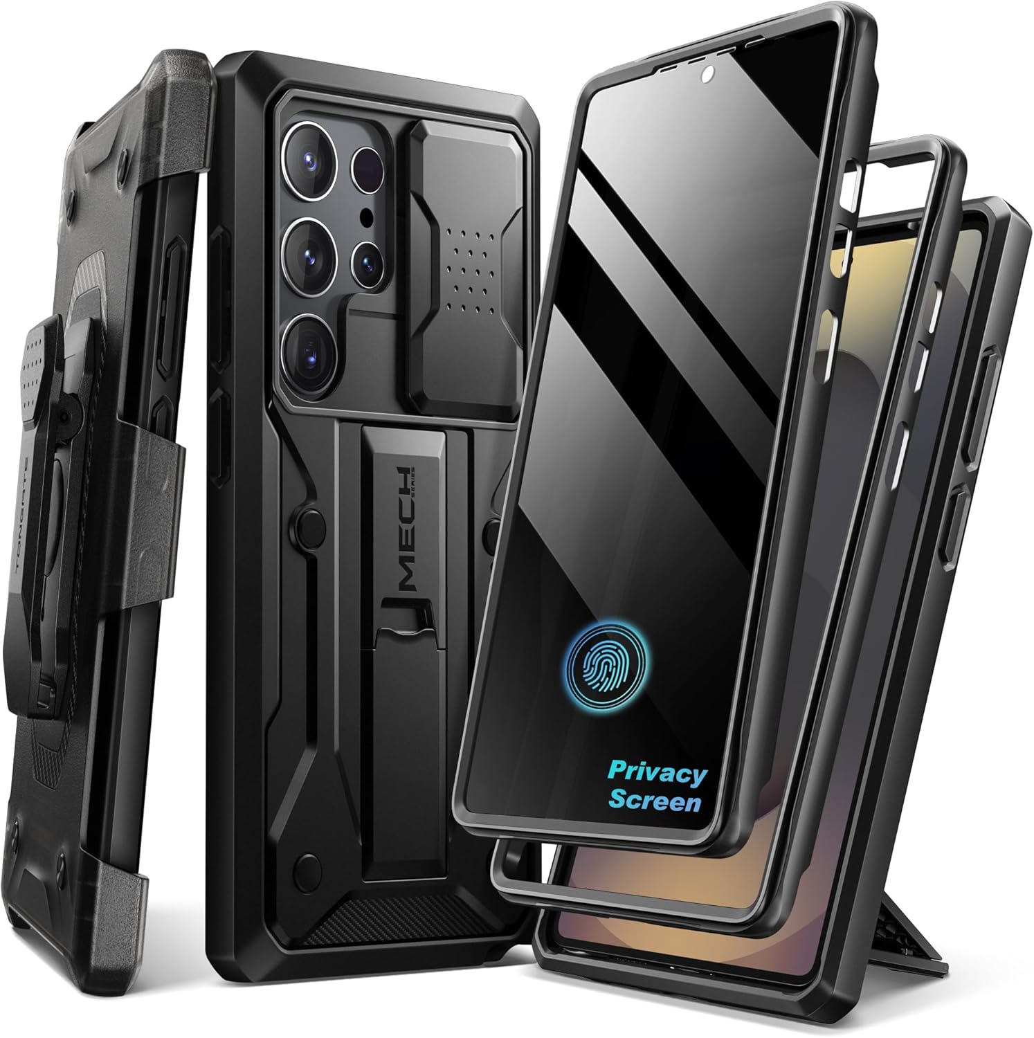 Samsung Galaxy S24 Ultra Case with Privacy Screen Protector