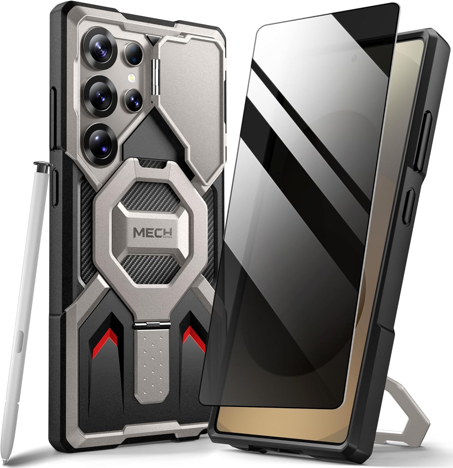 Samsung S25 Ultra Magnetic Case with Privacy Screen Protector