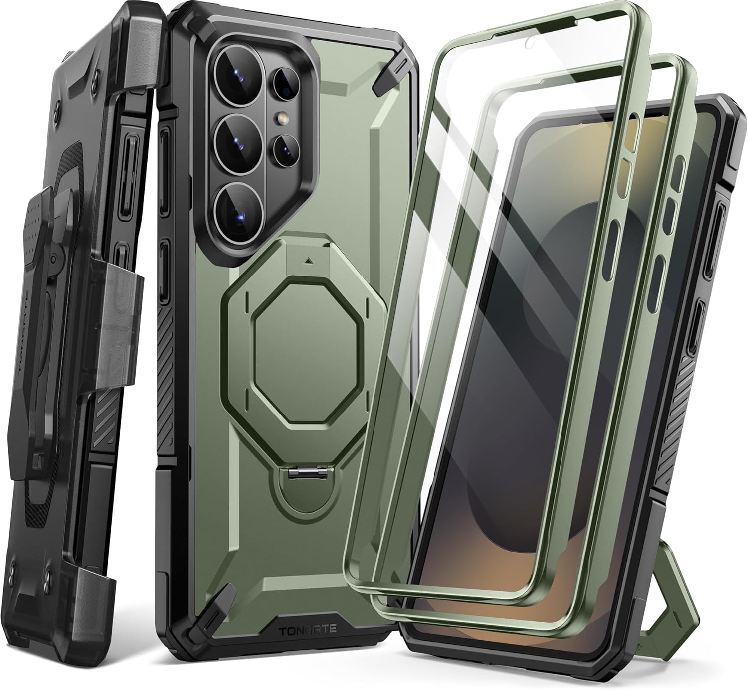 Samsung S26 Ultra Case with 360° Spin Magnetic Stand