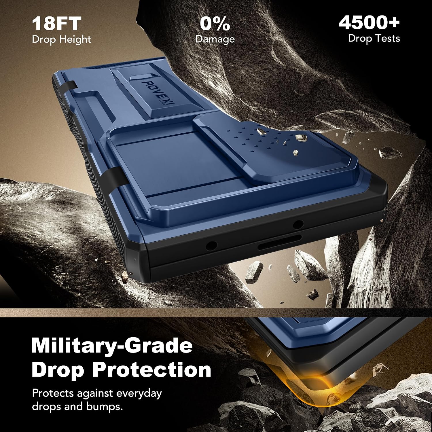Galaxy Z Fold 8 Slide Camera Cover Case with Stand, Belt Clip & Privacy Screen Protector