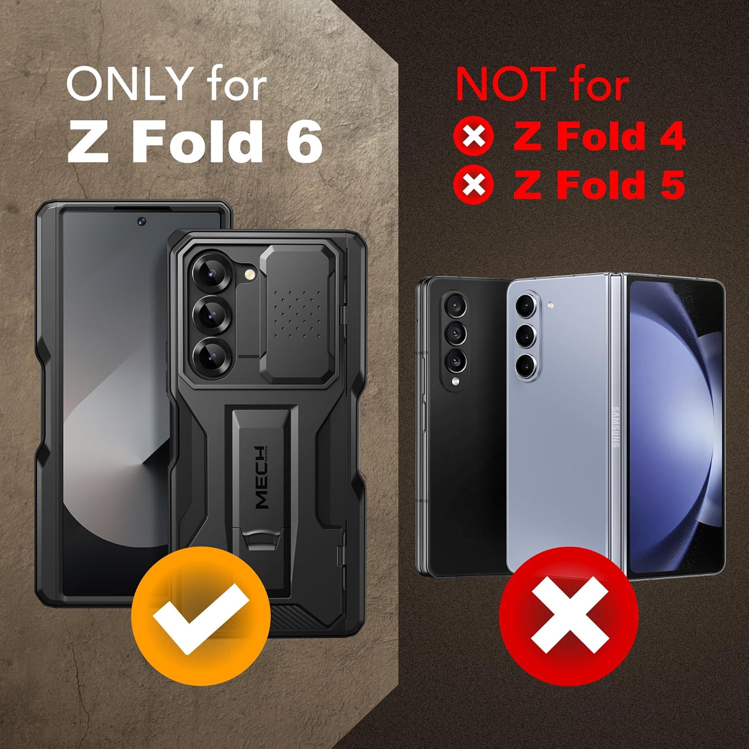 TONGATE for Z Fold 6 Case