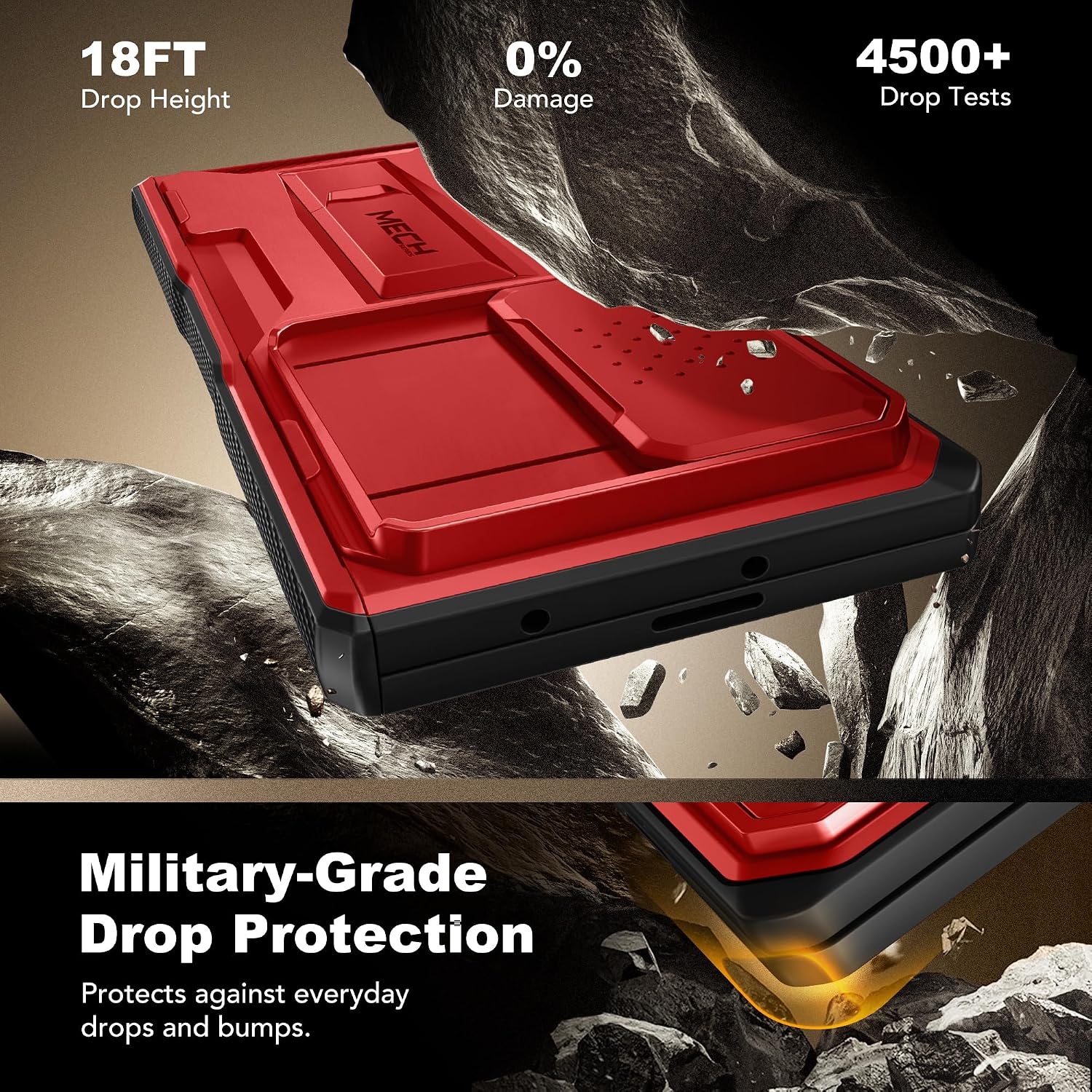 Galaxy Z Fold 7 Slide Camera Case with Stand, Belt Clip & Privacy Screen Protector