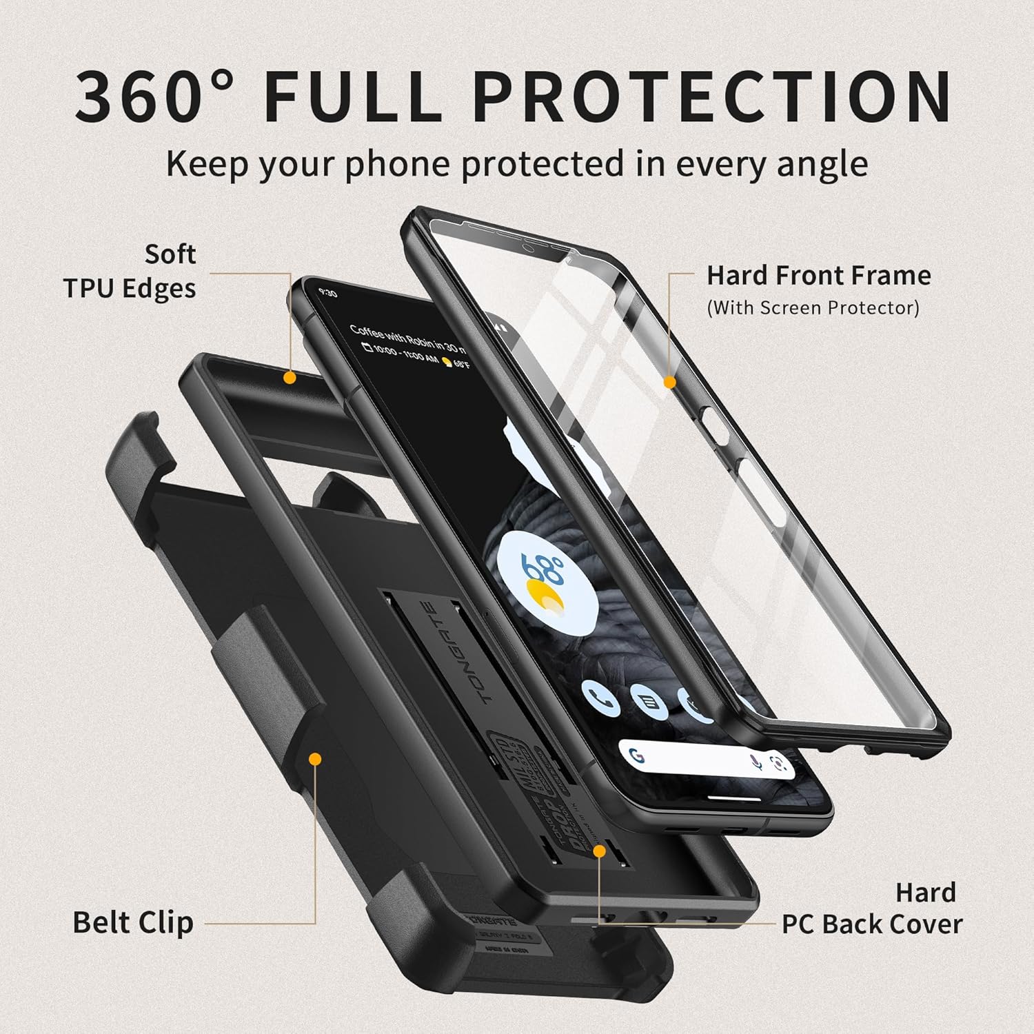 TONGATE for Pixel 8 Pro Case