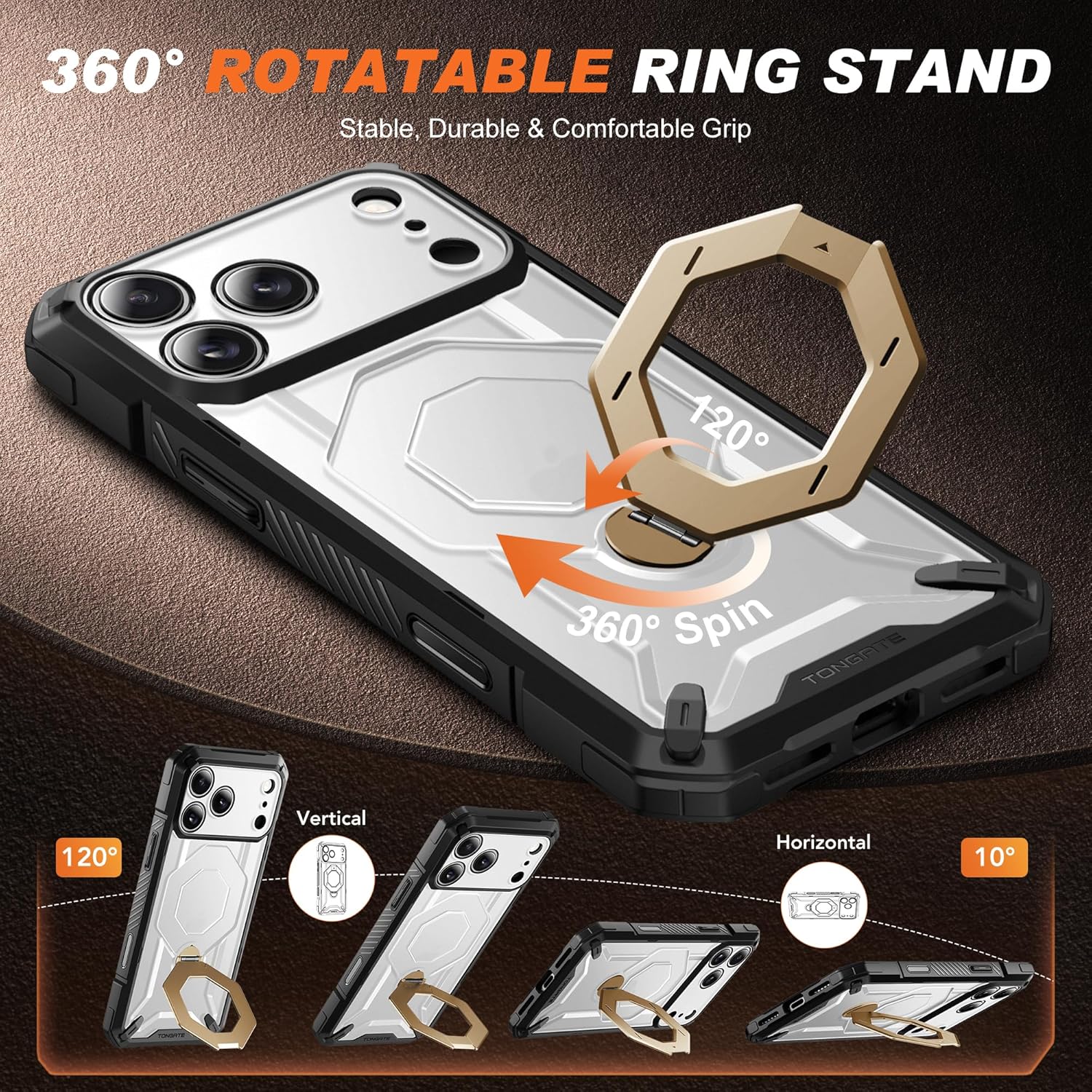 TONGATE iPhone 17 Pro Max Case